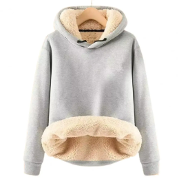Men's fleece hooded sweatshirt