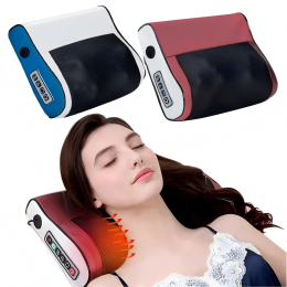 Hot compress cervical shoulder massager