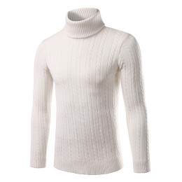Men's knitted turtleneck sweater