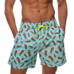 Men's Loose Casual Four-quarter Beach Swim Trunks