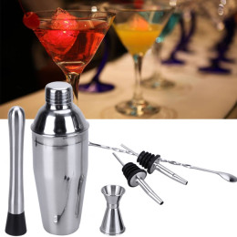 6pcs/lot 750ml Professional Stainless Steel Cocktail Maker