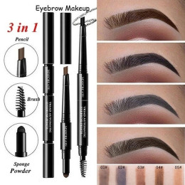 3in1 eyebrow pencil waterproof long lasting