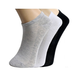 Mens Womens Soft Ankle Cut Sport Socks Cotton Socks Lot White Grey Black Unisex