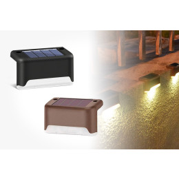 2 or 4 pcs Solar railing light stair light outdoor waterproof LED step light