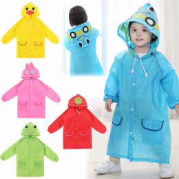 Cartoon Animal Style Waterproof Kids Raincoat