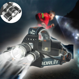 Boruit RJ-5000 Torch Headlamp Headlight