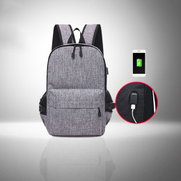 15inch USB Charging Backpack with several smart compartments and pockets