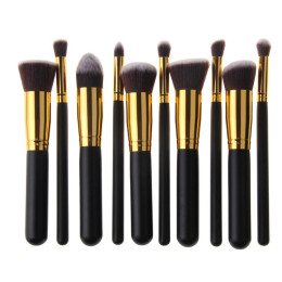 10 Pcs Make Up Brush Set