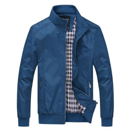 Men's casual jacket windbreaker thin coat baseball shirt