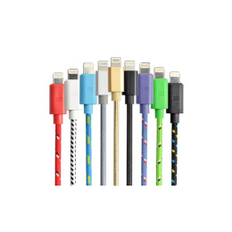 1M or 3M Braided Cable for Apple Devices
