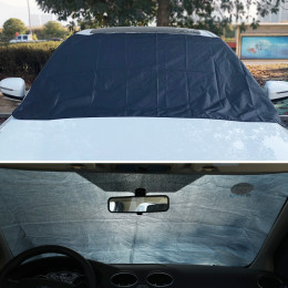 Car snow protection cover