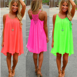 Women Chiffon Beach Dress