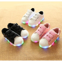 Kids Colorful glowing sneakers