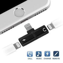 2 in1 Splitter Adapter for Phone X/8/7