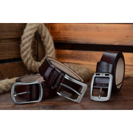 COWATHER cowhide genuine leather belts for men