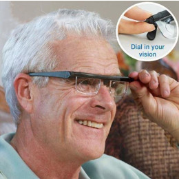 Dial vision Adjustable Len Reading Glasses 