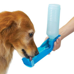 250ml Foldable Pet Dog Cat Water Drinking Bottle Dispenser Travel Feeding Bowl