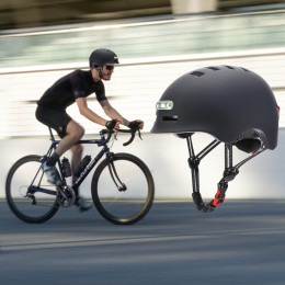 Smart sports cykelhjelm med LED-lys