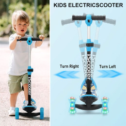 Elektrisk løbehjul til børn i unikt design
