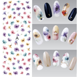 DIY Designer Water Transfer Nails Art Sticker
