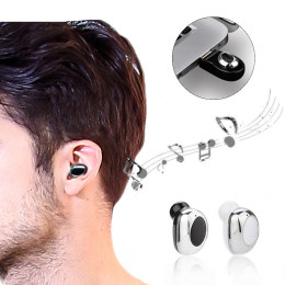 M18 Mini Wireless Bluetooth V4.1 Unilateral Earphone USB Magnetic Charging Headphone