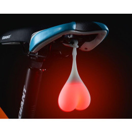 Bicycle Rear Light Heart Tail Egg Light