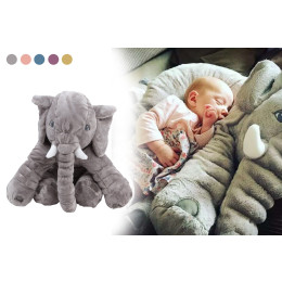 Cartoon Plush Elephant Doll Pillow