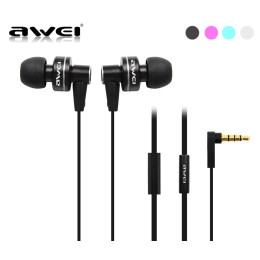 Awei ES-900i Earphones In-Ear Headsets with Microphone