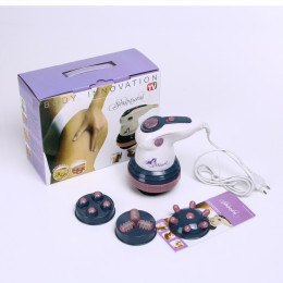 Fat pusher, fat-removing machine, infrared ray massager, electric lazy massager