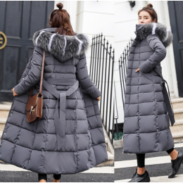 Women Parkas Slim Fashion Winter Jacket Female Down Cotton Padded Coat 