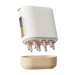 Red light EMS electric massage scalp medicine comb