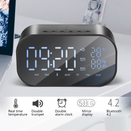 S2 Multi-function alarm clock bluetooth speaker