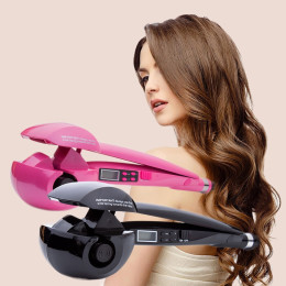LCD Screen Automatic Curling Iron Heating Hair Care Styling Tools