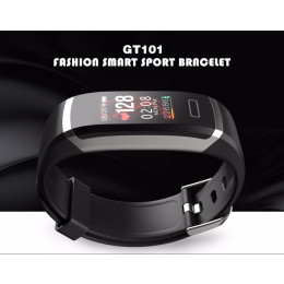 GT101 Fitness Tracker Sleep Monitor Heart Rate Monitor Smart Bracelet
