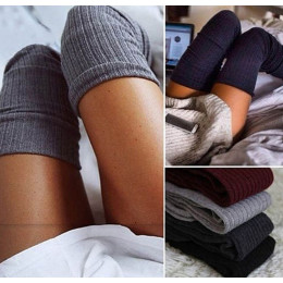 Womens Winter Over knee Long Boot Thigh-High Warm Socks socking