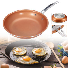 10 inchs Non-stick Skillet Copper Ceramic Skillet Frying pan