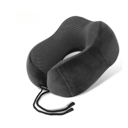 U-Shape Magnetic Headrest Neck Pillow Memory Foam Filler With Eyemask Cervical Pillow