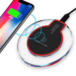 Ultra-thin QI Wireless Charge Phone Wireless Charger Charging Pad