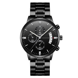Stainless steel Quartz Watch Mens Business Wrist Watch