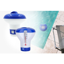 2pcs Swimming pool cleaning tool Liquid chlorine dispenser