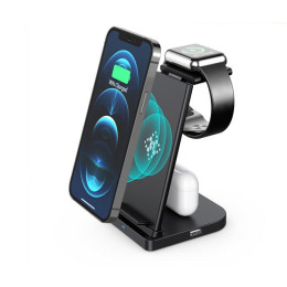 Three-in-one watch holder mobile phone wireless charging 15W detachable