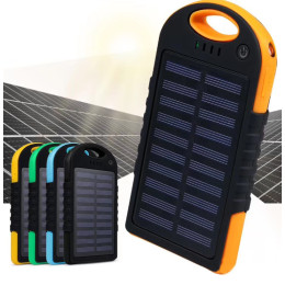 QI wireless solar outdoor power Bank