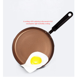 Aluminium non-stick flat pan