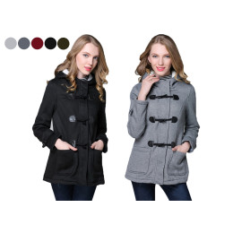 Women Thicken hooded jacket coat