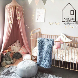 Hanging Dome Play Tent Bed Curtain Baby Hung Tepees Play House  