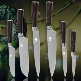 Kitchen knives chef stainless steel knives set