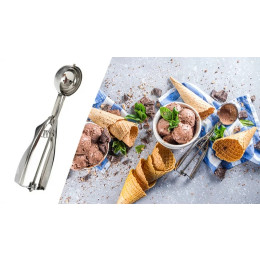 Cake spoon thickened stainless steel ice cream spoon