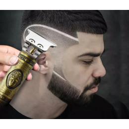 Professional Hair Clipper Barber Carving Crafs Buddha Retro Cordless Trimmer