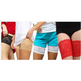 Thigh band with lace - Nice fashion accessories that can be used under dresses and skirts