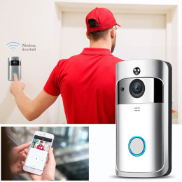 M3 Visible Doorbell WiFi Wireless Alarm Smart Home Door Viewer Camera